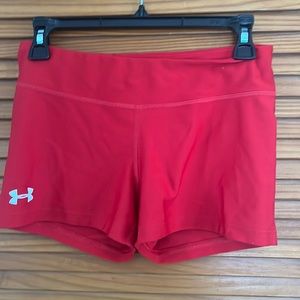 Under Armour Red Shorts